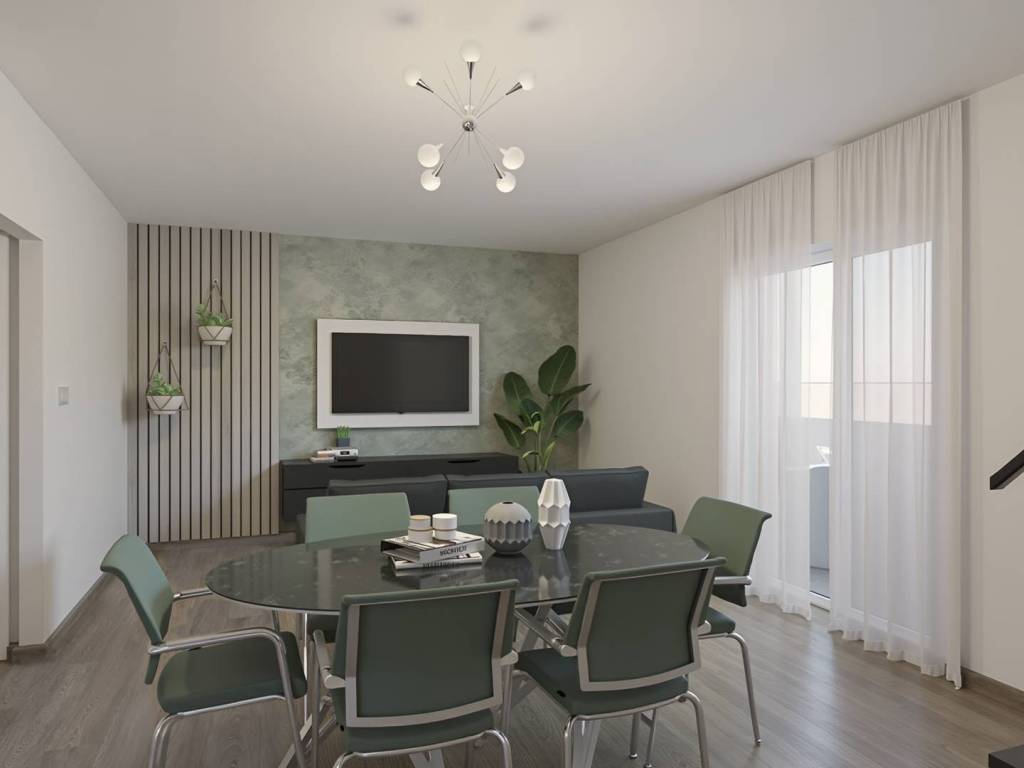 appartamento in vendita a Roma in zona Tor Vergata/Torrenova