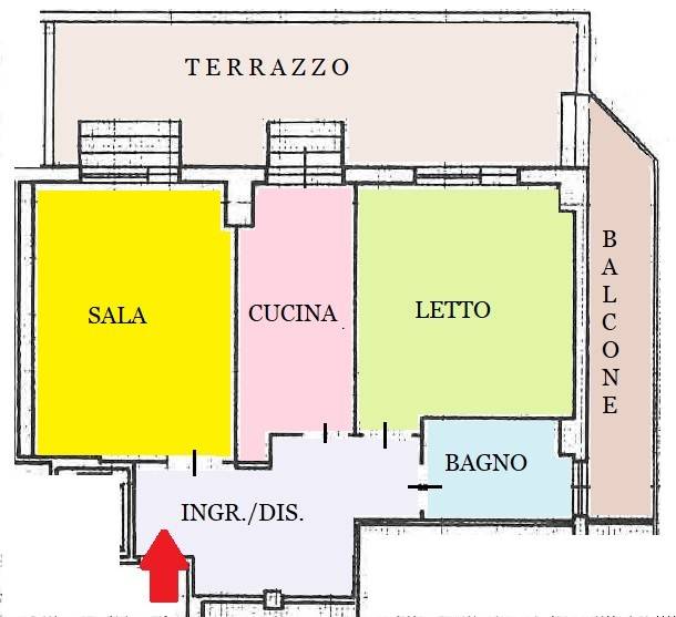 appartamento in vendita a Roma in zona Prenestino-Centocelle