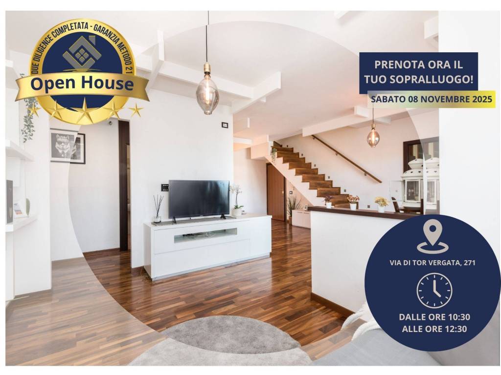 appartamento in vendita a Roma in zona Tor Vergata/Torrenova