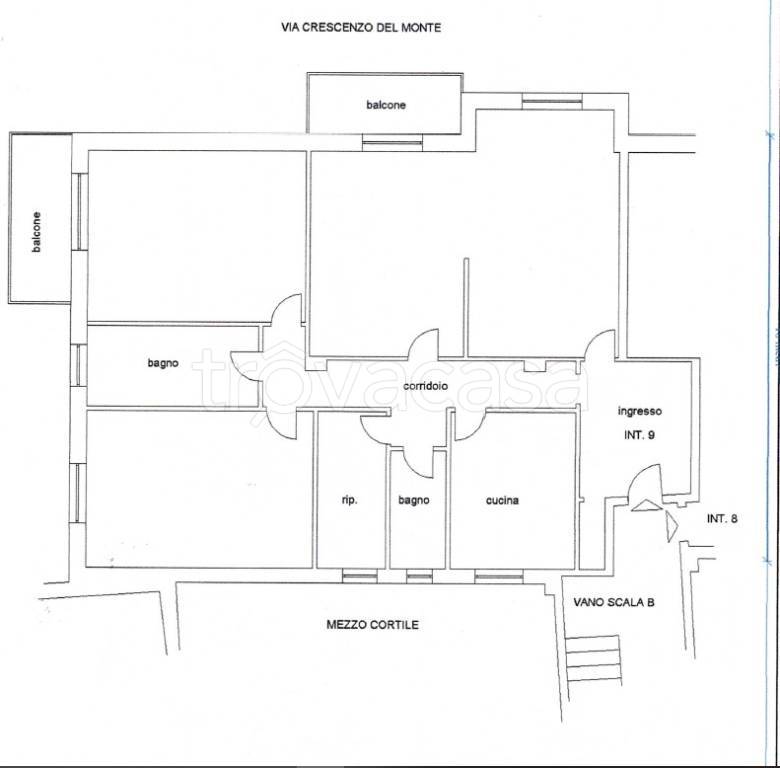 appartamento in vendita a Roma in zona Portuense