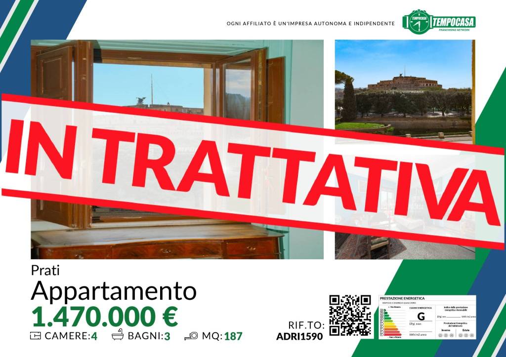 appartamento in vendita a Roma in zona Rione Prati