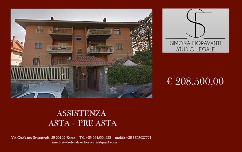 appartamento in vendita a Roma