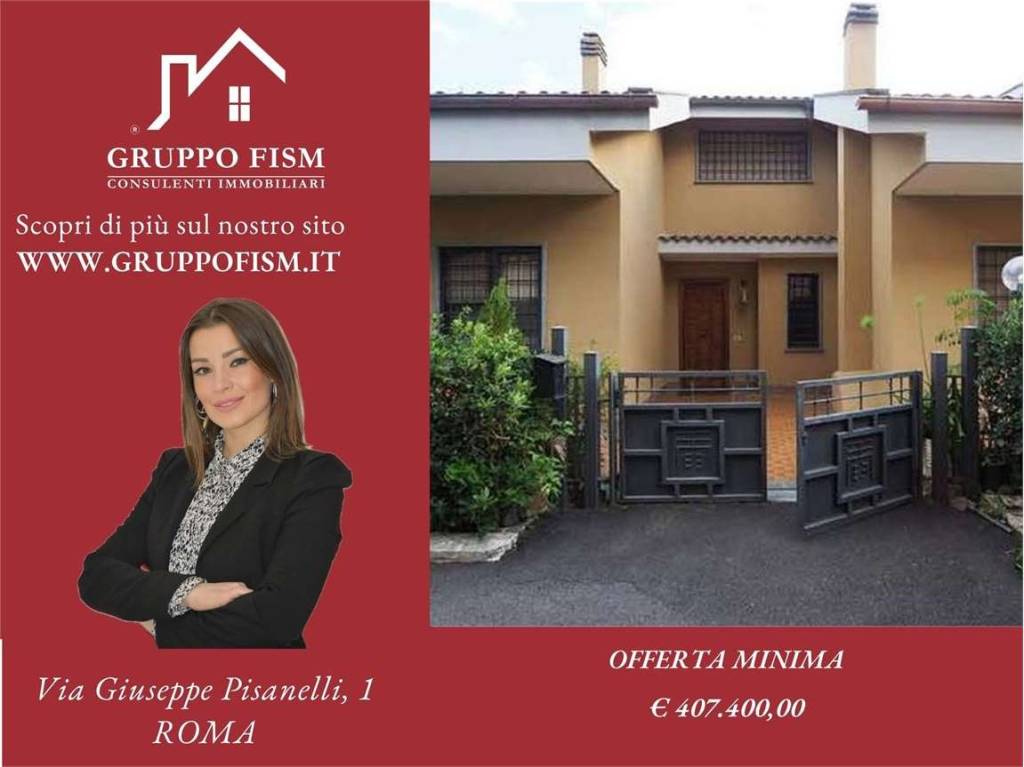 casa indipendente in vendita a Roma in zona Casal Morena