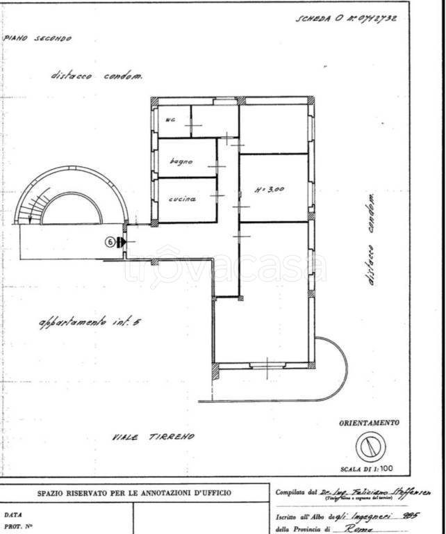 appartamento in vendita a Roma in zona Monte Sacro/Talenti