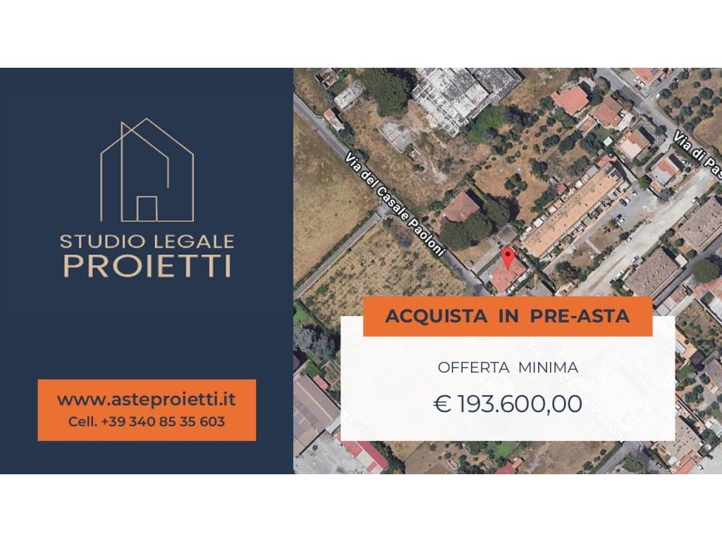 appartamento in vendita a Roma in zona Tor Vergata/Torrenova