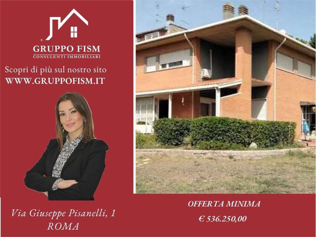 casa indipendente in vendita a Roma in zona Casal Palocco