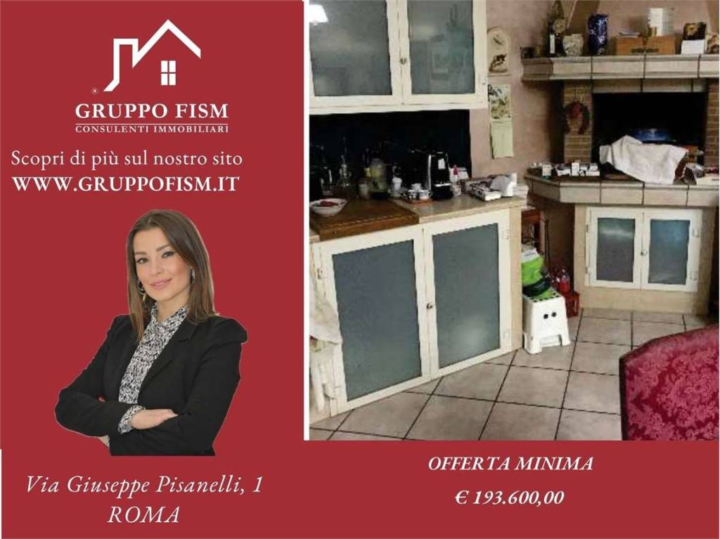 appartamento in vendita a Roma in zona Tor Vergata/Torrenova