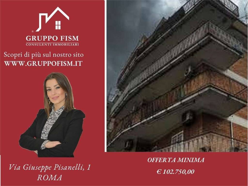 appartamento in vendita a Roma in zona Labaro