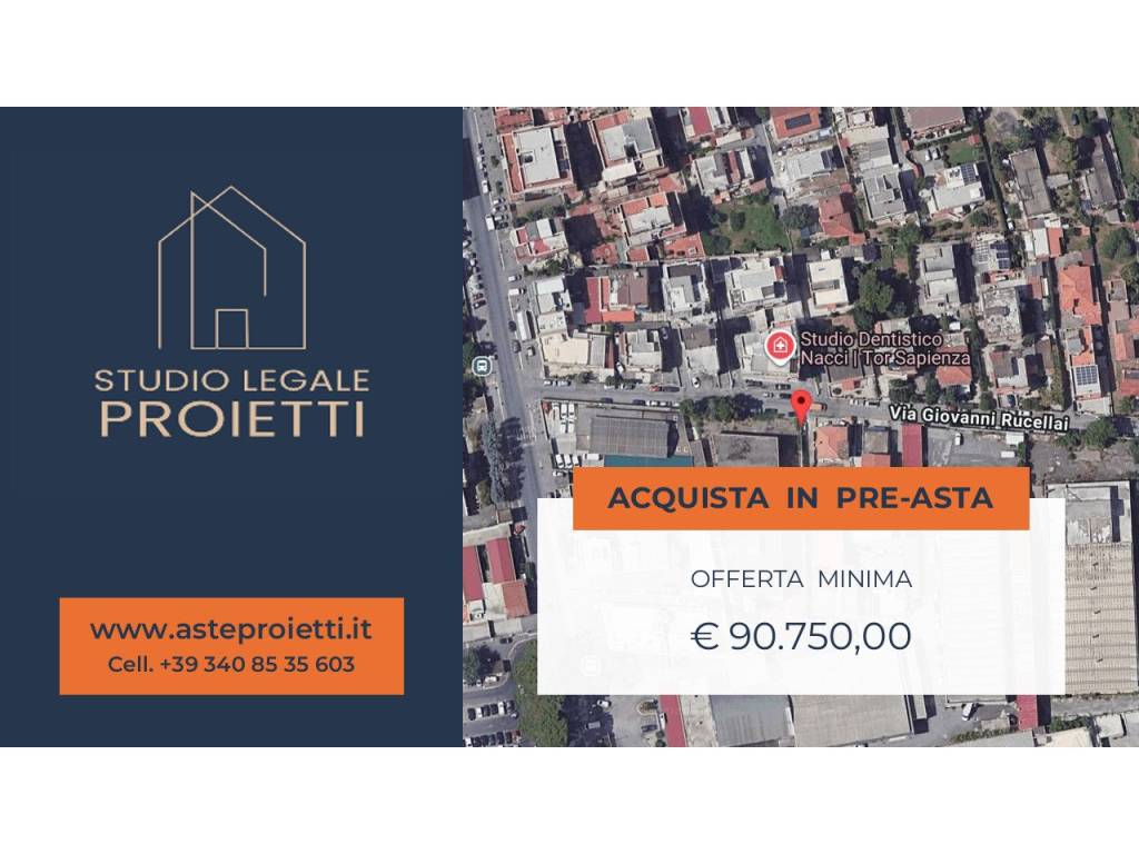appartamento in vendita a Roma in zona Tor Sapienza
