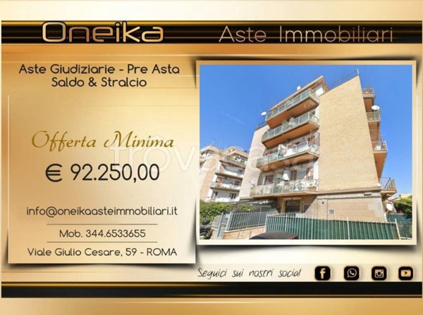 appartamento in vendita a Roma in zona Primavalle