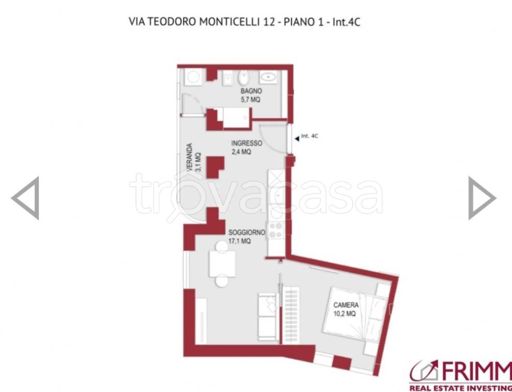 appartamento in vendita a Roma in zona Parioli