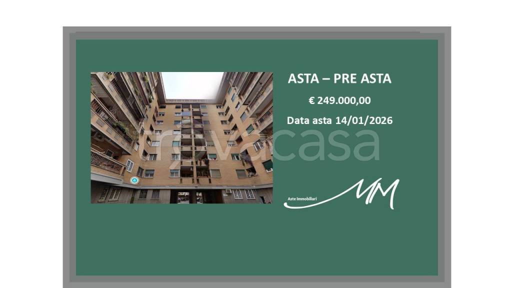 appartamento in vendita a Roma in zona Ostiense