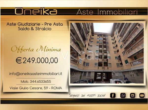 appartamento in vendita a Roma in zona Ostiense