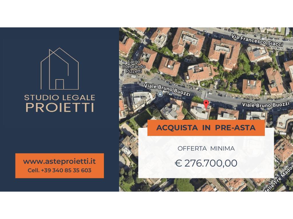 appartamento in vendita a Roma in zona Pinciano