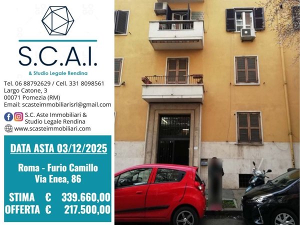 appartamento in vendita a Roma in zona Tuscolano