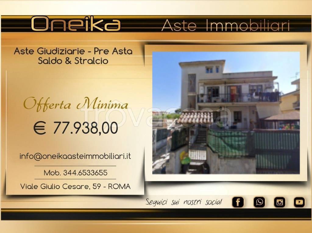 appartamento in vendita a Roma in zona Finocchio