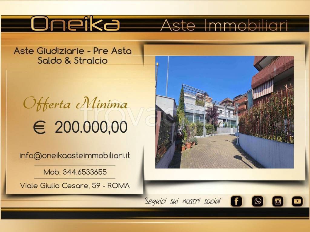 appartamento in vendita a Roma in zona Primavalle