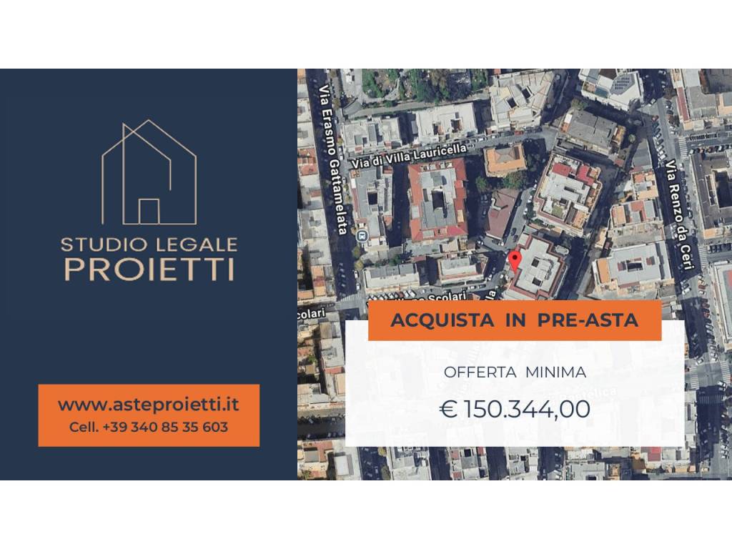 appartamento in vendita a Roma