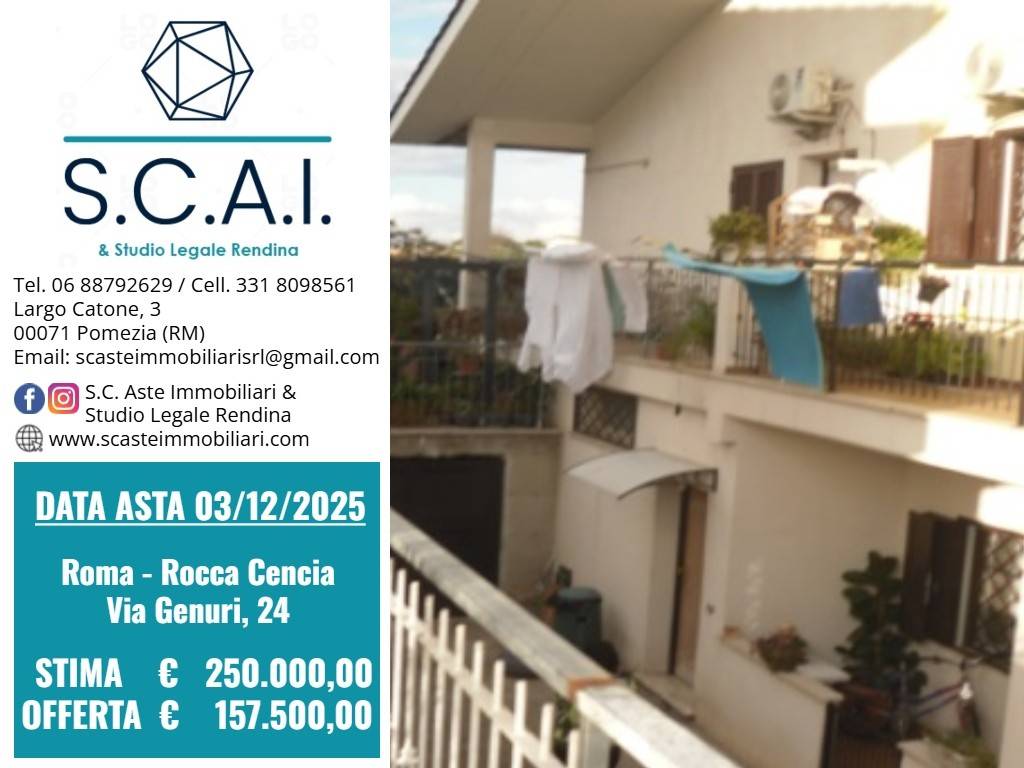 casa indipendente in vendita a Roma in zona Finocchio