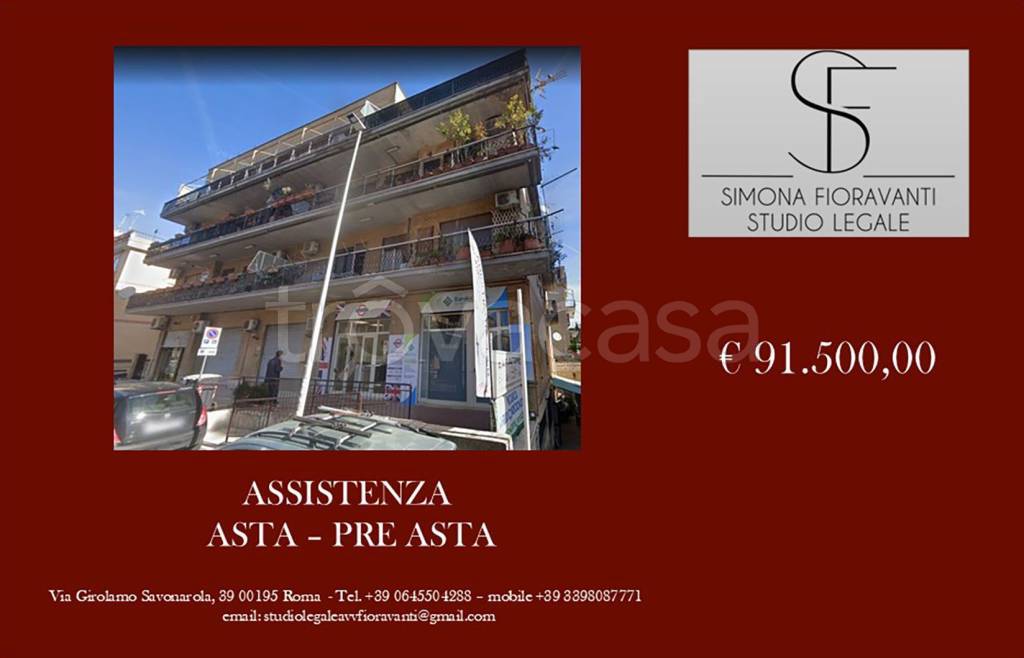 appartamento in vendita a Roma in zona Ottavia