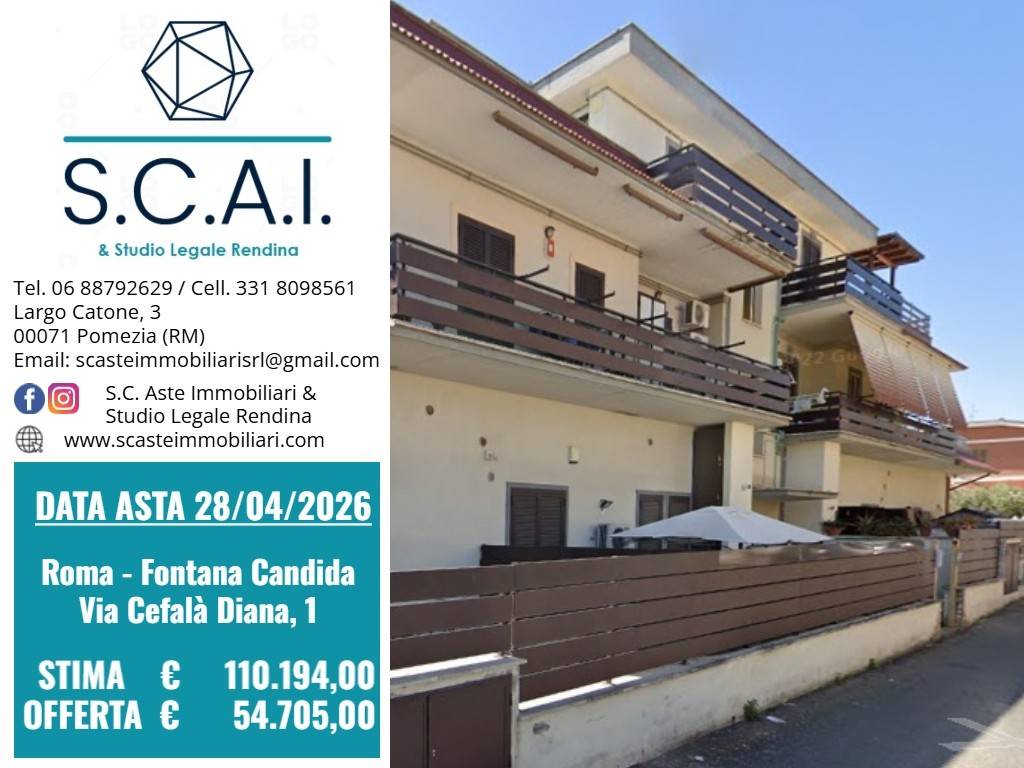appartamento in vendita a Roma in zona Finocchio