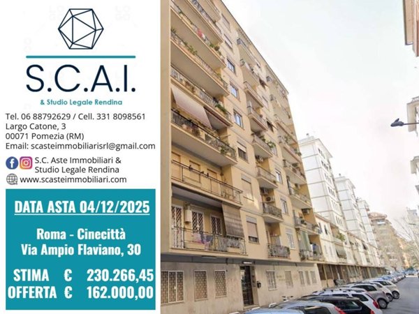 appartamento in vendita a Roma in zona Cinecittà