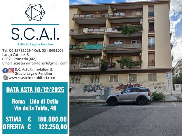 appartamento in vendita a Roma in zona Ostia