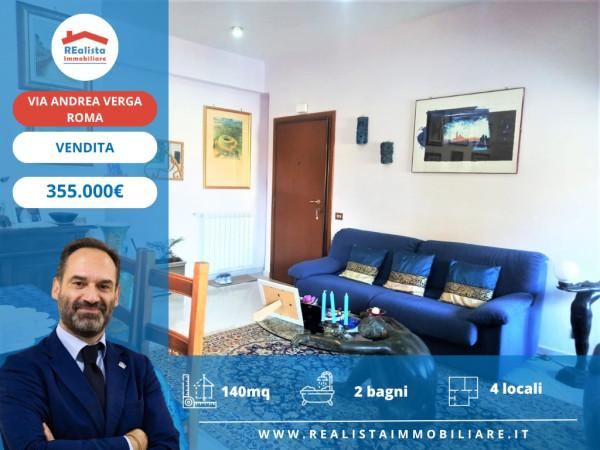 appartamento in vendita a Roma in zona Torrevecchia