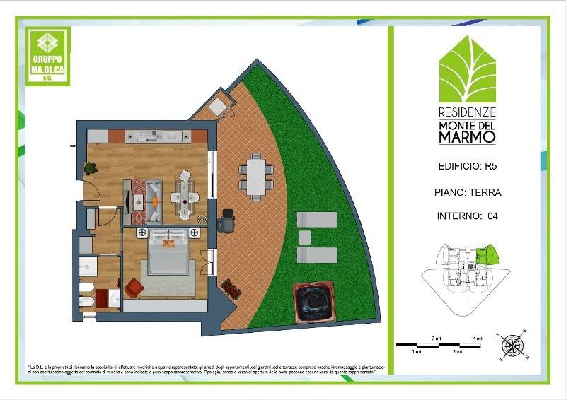appartamento in vendita a Roma in zona Torrevecchia