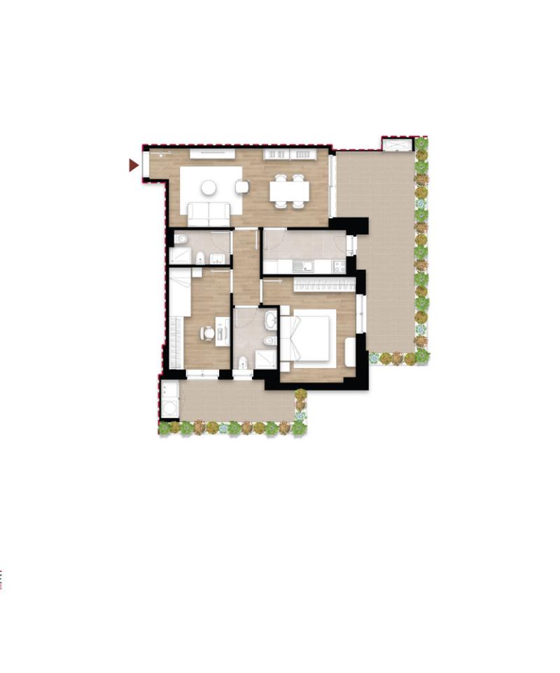 appartamento in vendita a Roma in zona Aurelio