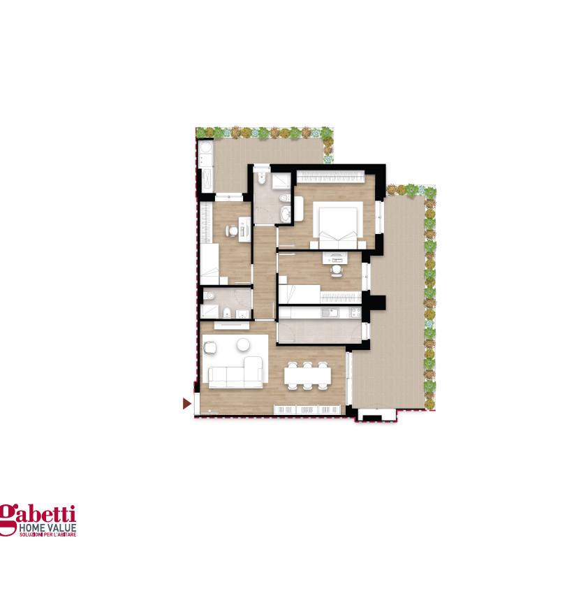 appartamento in vendita a Roma in zona Aurelio