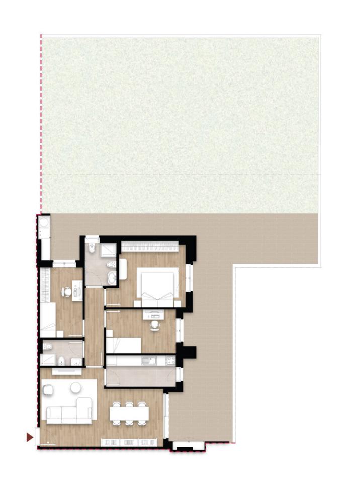 appartamento in vendita a Roma in zona Aurelio