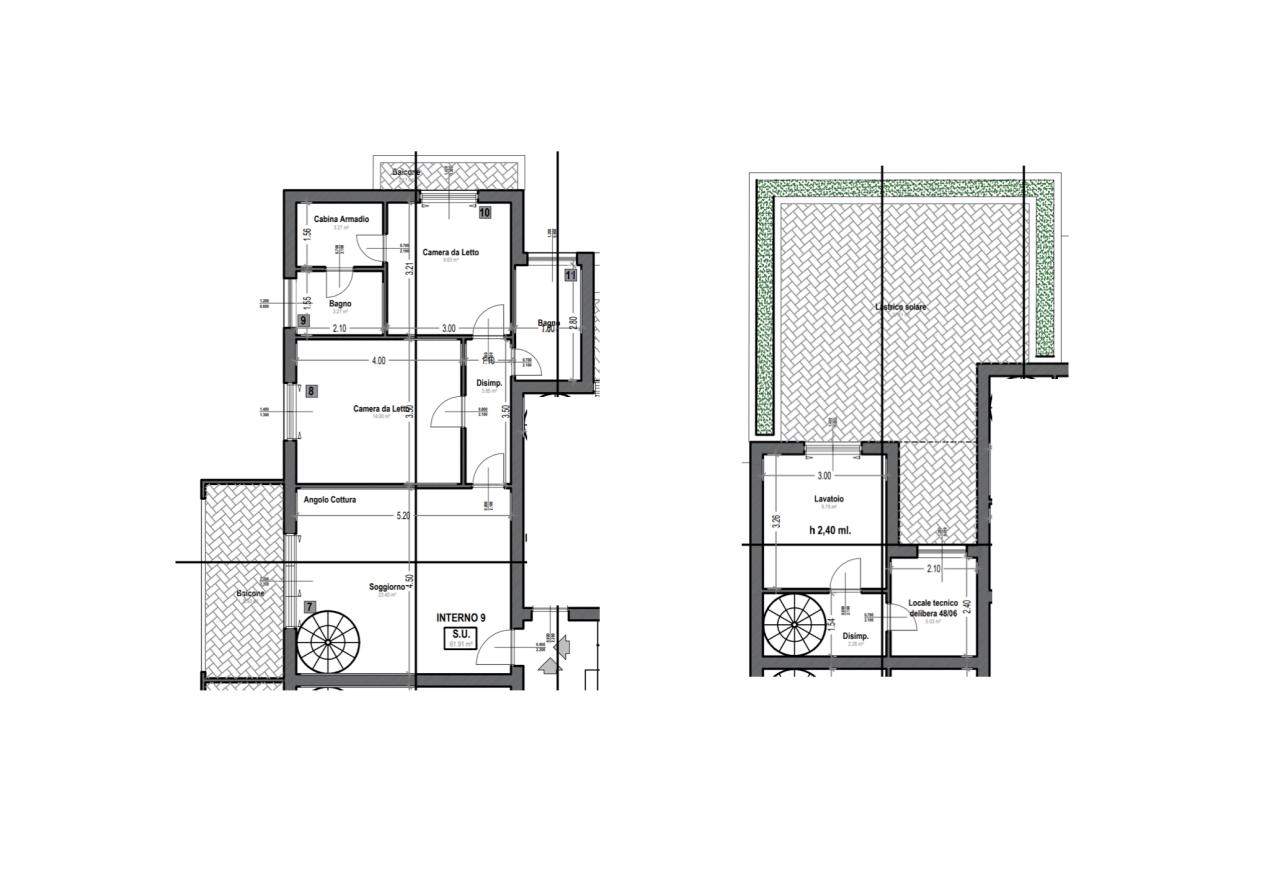 appartamento in vendita a Roma in zona Prenestino-Labicano