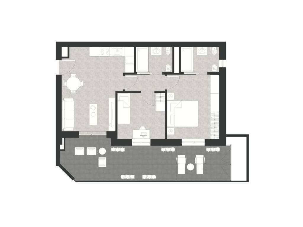 appartamento in vendita a Roma in zona Alessandrino