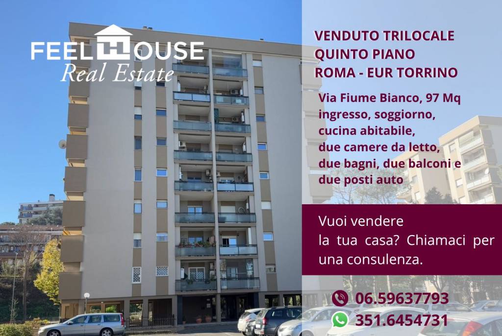 appartamento in vendita a Roma in zona Torrino