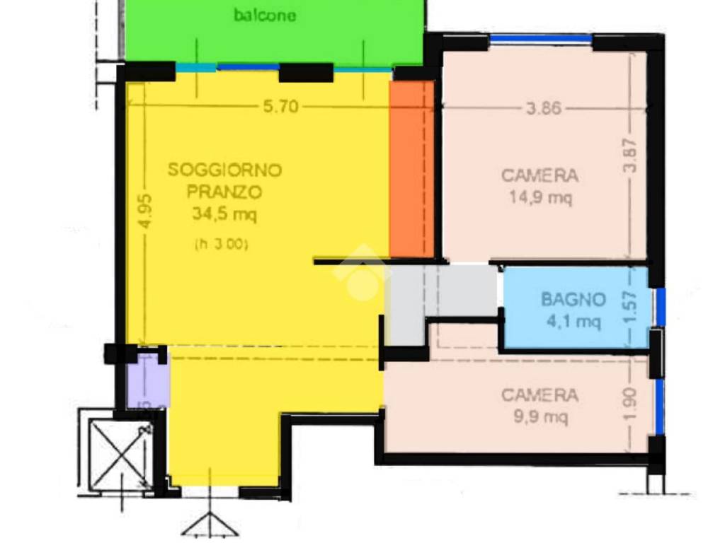 appartamento in vendita a Roma in zona Ostia