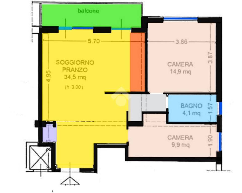 appartamento in vendita a Roma in zona Ostia