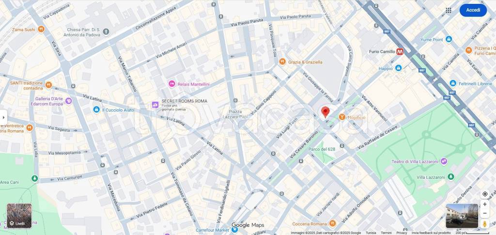 terreno edificabile in vendita a Roma in zona Appio Latino