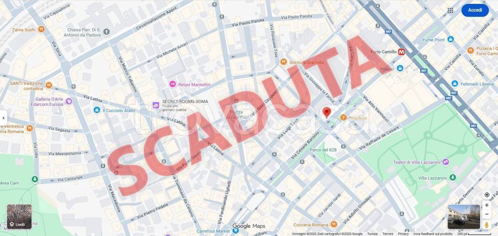 terreno edificabile in vendita a Roma in zona Appio Latino