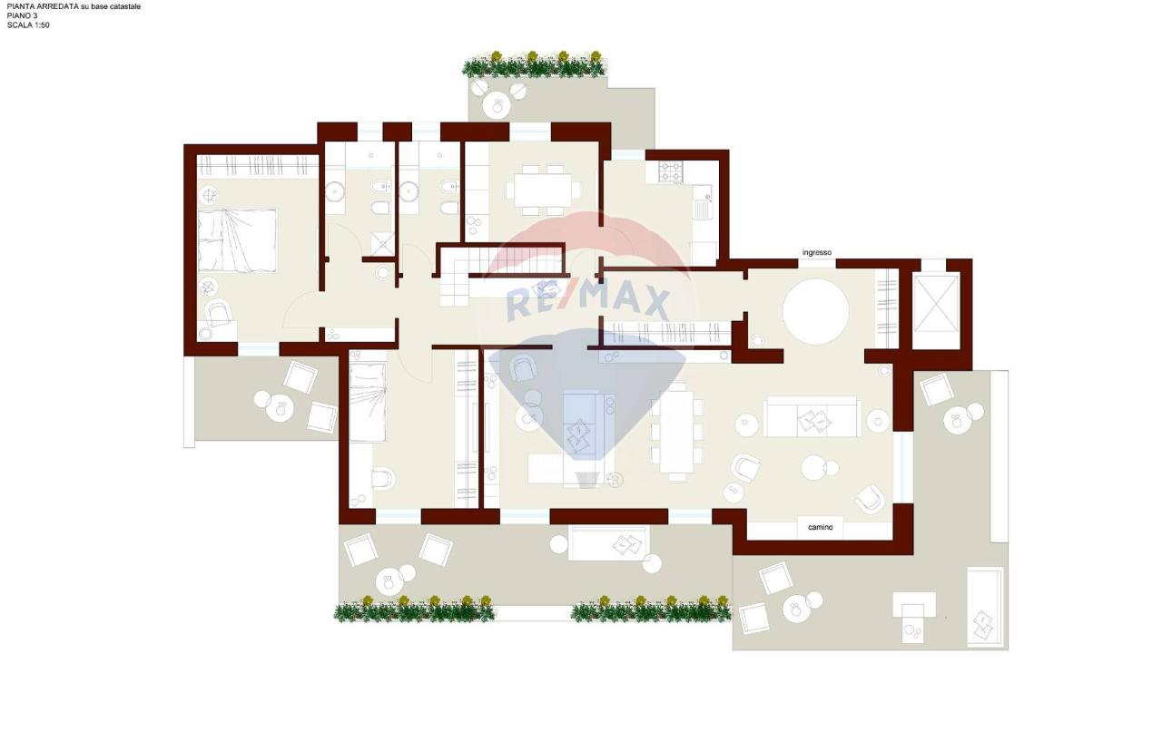 appartamento in vendita a Roma in zona Tomba di Nerone