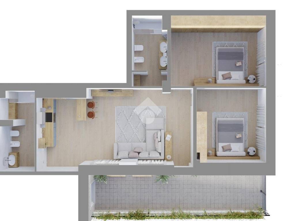 appartamento in vendita a Roma in zona Aurelio