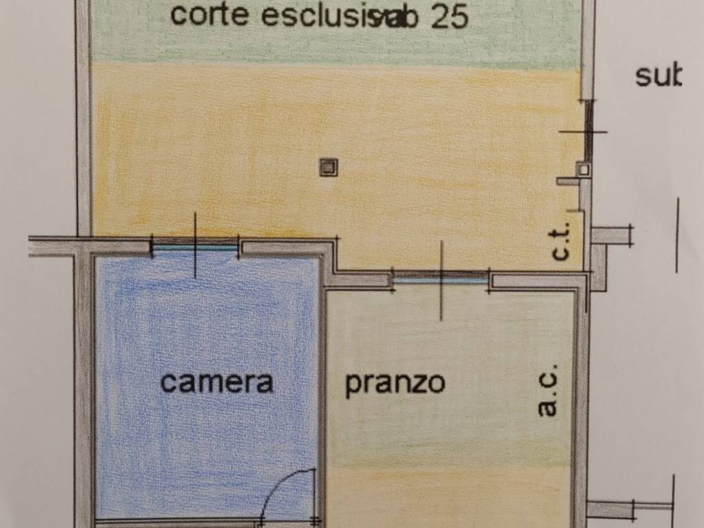 appartamento in vendita a Roma in zona Massimina/Casal Lumbroso