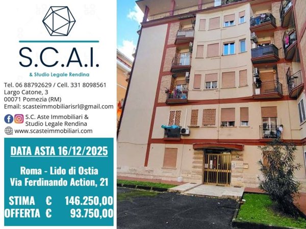 appartamento in vendita a Roma in zona Ostia