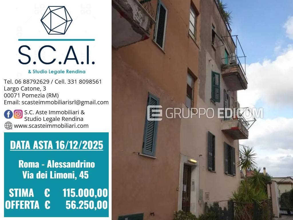 appartamento in vendita a Roma in zona Alessandrino