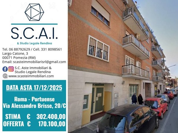 appartamento in vendita a Roma in zona Portuense
