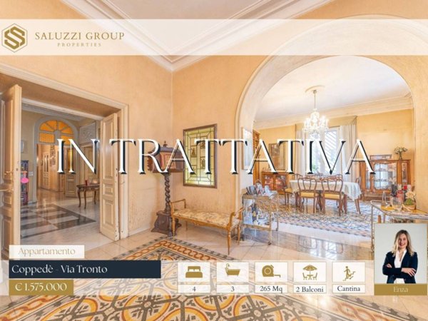 appartamento in vendita a Roma in zona Trieste