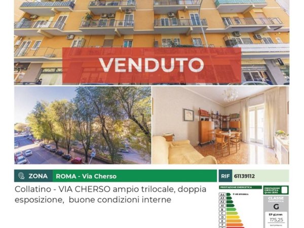 appartamento in vendita a Roma in zona Collatino