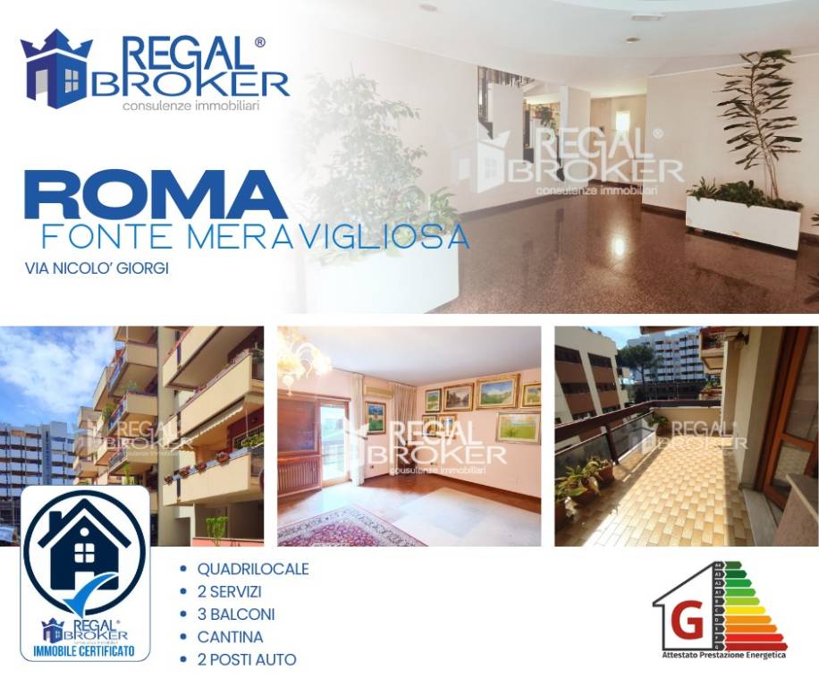 appartamento in vendita a Roma in zona Giuliano Dalmata