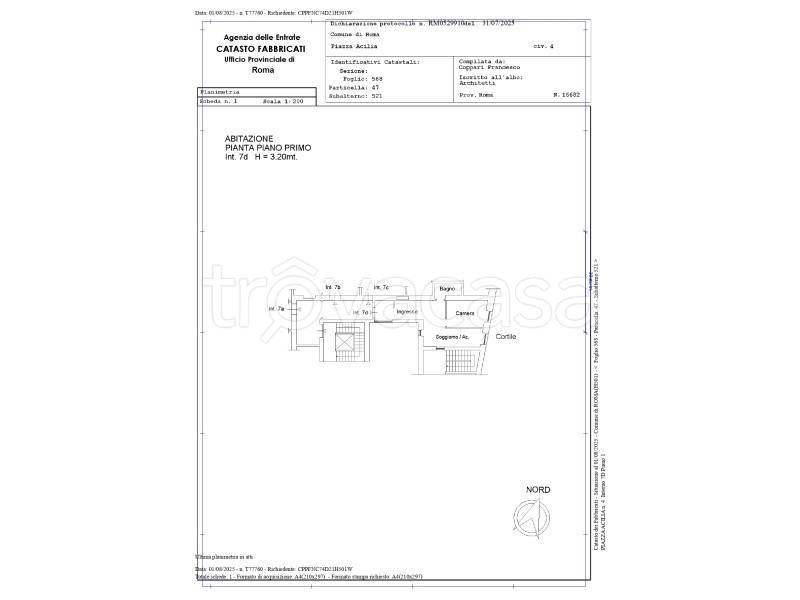 appartamento in vendita a Roma in zona Trieste
