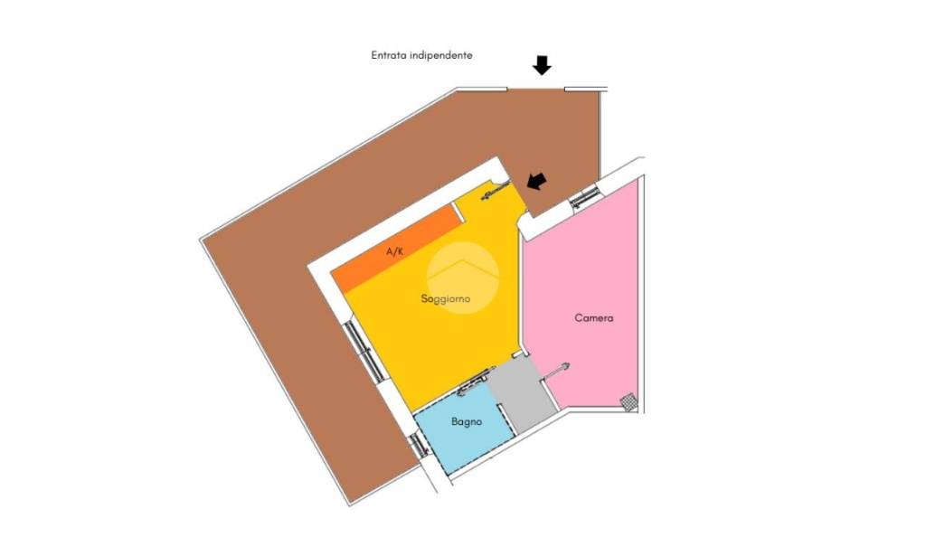 appartamento in vendita a Roma in zona Ostiense